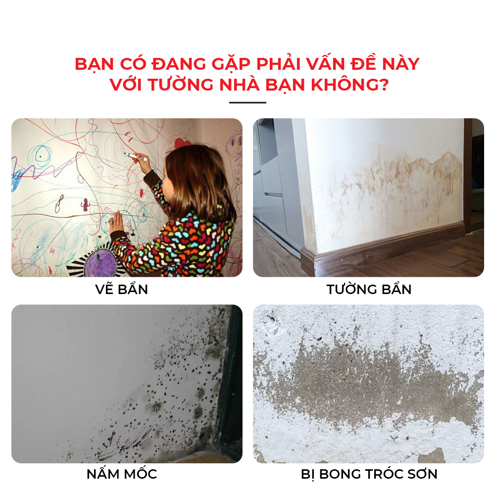 Bình Xịt Sơn Sửa Tường Nhà Cao Cấp 450Ml Bình Xịt Sơn Sửa Tường Nhà Cao Cấp 450Ml