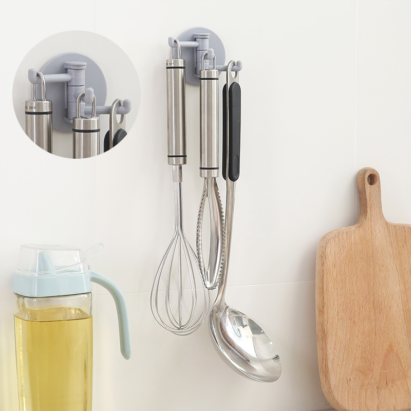 Móc Dán Tường 3 Móc 5.8Cm Móc Dán Tường 3 Móc 5.8Cm