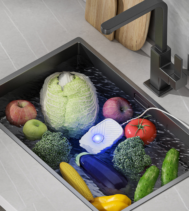 Máy Rửa Rau Củ Quả,dụng Cụ Làm Sạch Thực Phẩm, Đầu Sạc Usb Tiện Lợi Cho Nhà Bếp Máy Rửa Rau Củ Quả,dụng Cụ Làm Sạch Thực Phẩm, Đầu Sạc Usb Tiện Lợi Cho Nhà Bếp