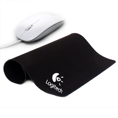 Miếng Lót Chuột Đen Kích Thước Nhỏ Gọn 210X250Mm Miếng Lót Chuột Đen Kích Thước Nhỏ Gọn 210X250Mm