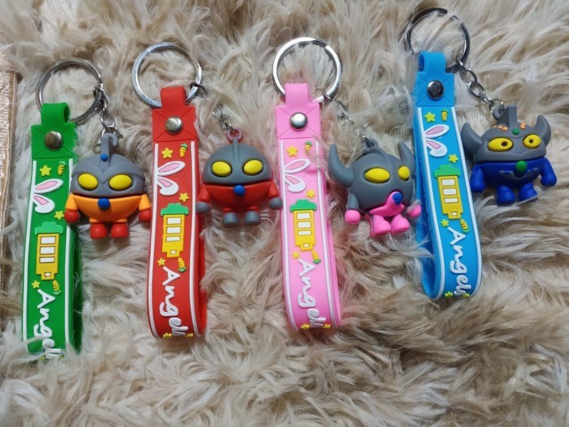 Móc Khoá Hình Quái Vật Mắt To Dễ Thương