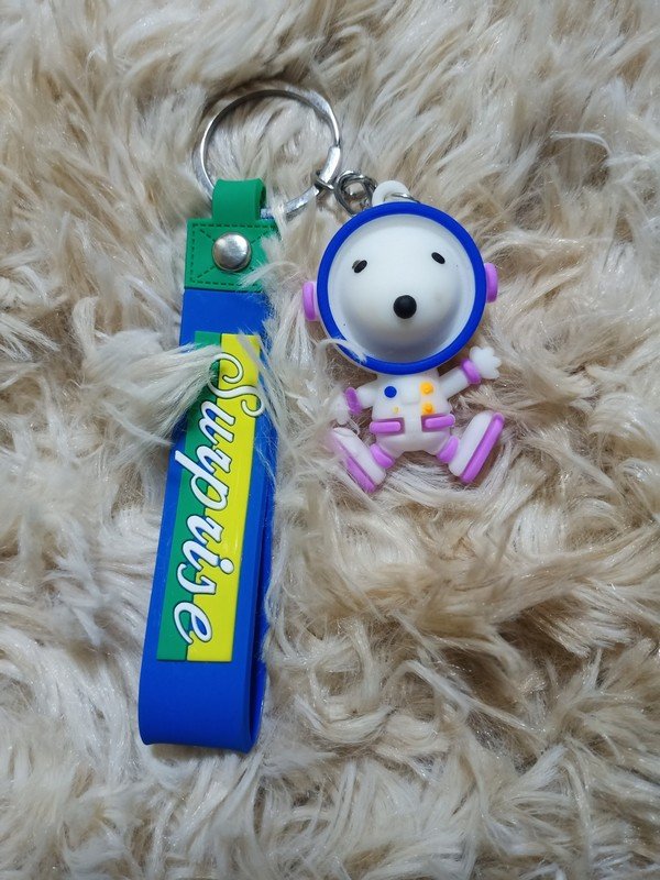 Móc Khoá Hình Chú Chó Phi Hành Gia Ngộ Nghĩnh