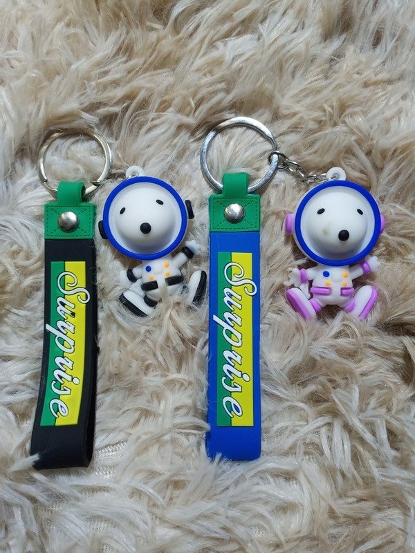 Móc Khoá Hình Chú Chó Phi Hành Gia Ngộ Nghĩnh