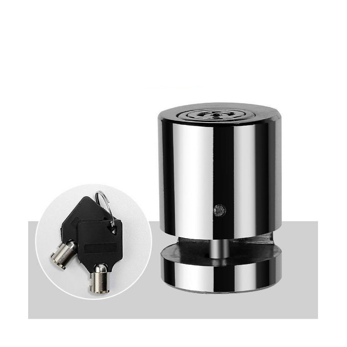 Ổ Khóa Phanh Đĩa, Xe Máy Chống Trộm Chất Liệu Thép Nguyên Khối