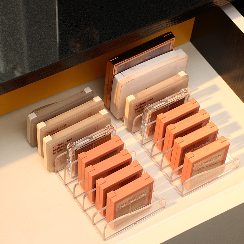 Khay Đựng Phấn Mắt, Má Hồng, Đồ Trang Điểm Chia 8 Ngăn Siêu Gọn Trong Suốt Khay Đựng Phấn Mắt, Má Hồng, Đồ Trang Điểm Chia 8 Ngăn Siêu Gọn Trong Suốt