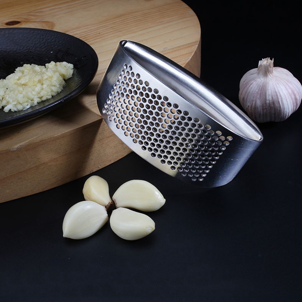 Dụng Cụ Nghiền Tỏi Bằng Thép Garlic Press