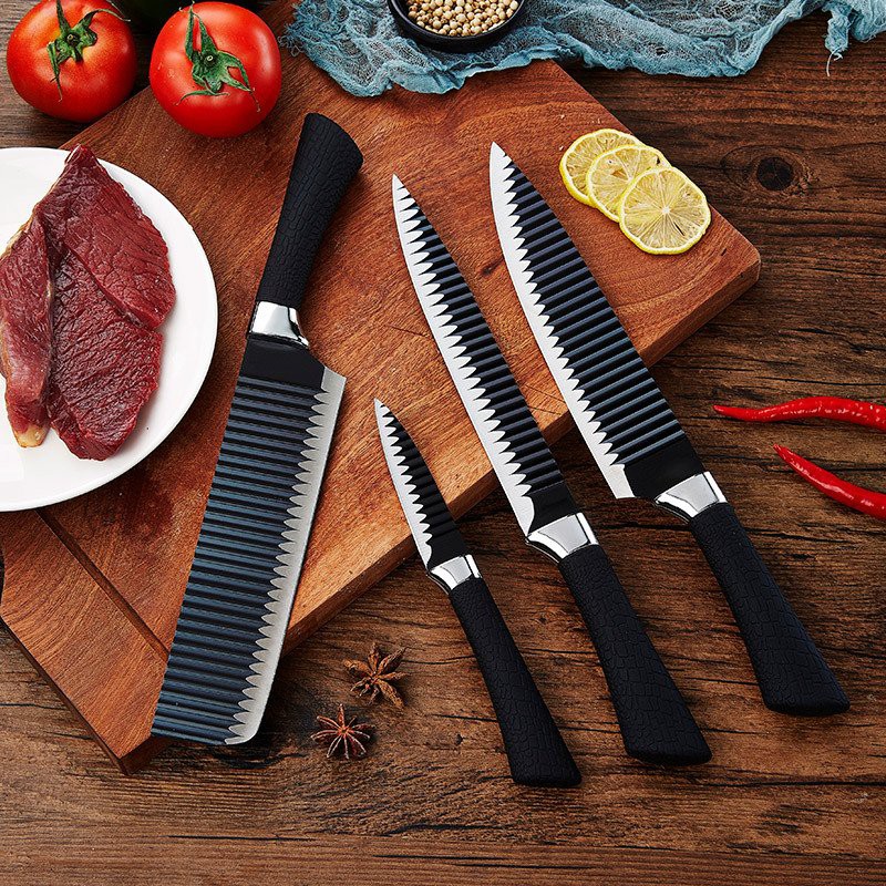 Bộ Dao 6 Món Gợn Sóng