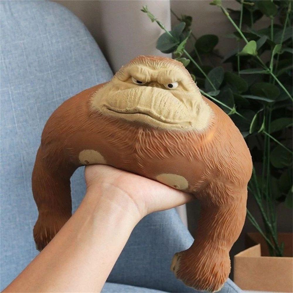 Đồ Chơi Xả Stress Hình Khỉ Đột Nắn, Bóp, Đàn Hồi Size Nhỏ