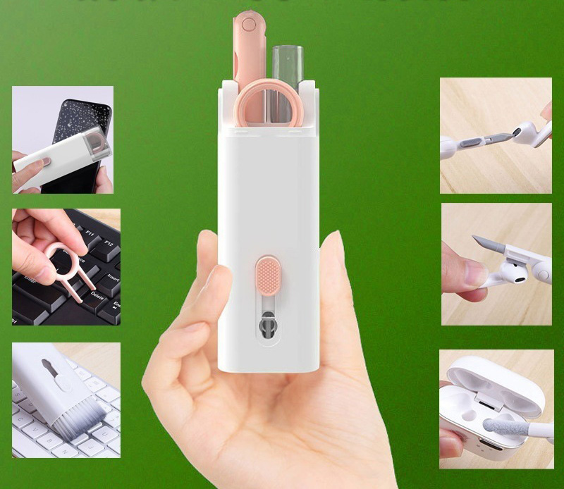 Bộ Dụng Cụ Vệ Sinh Bàn Phím Máy Tính 7 Trong 1 Bộ Dụng Cụ Vệ Sinh Bàn Phím Máy Tính 7 Trong 1