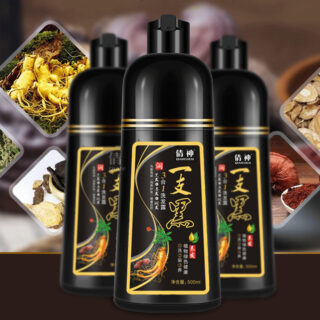 Chai Dầu Gội Làm Đen Tóc Nhật Bản 3 Trong 1 500Ml