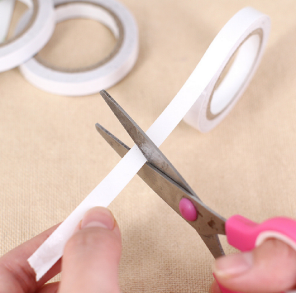 Cuộn Băng Keo 2 Mặt Mini Rộng 8mm Dài 6m