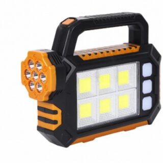 Đèn Pin Sạc Cầm Tay 3 Chế Độ Sáng Tiện Lợi Có Thêm Sạc Qua Tấm Pin Năng Lượng Mặt Trời