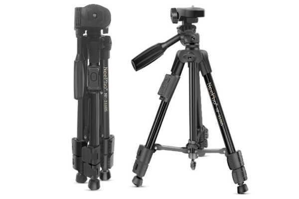 Giá Đỡ Tripod 3 Chân Neepho Np-3180S Xoay 360 Độ Kèm Remote Tiện Dụng
