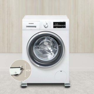 Giá Đỡ Tủ Lạnh, Máy Giặt Hợp Kim Siêu Bền 6 Bánh Xe Tải Trọng 200KG