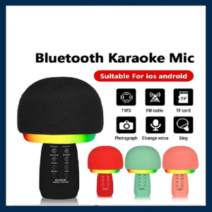 Micro Karaoke Bluetooth Wster Ws-910 Led 7 Màu Âm Thanh Cực Hay Có FM, Usb, Thẻ Nhớ