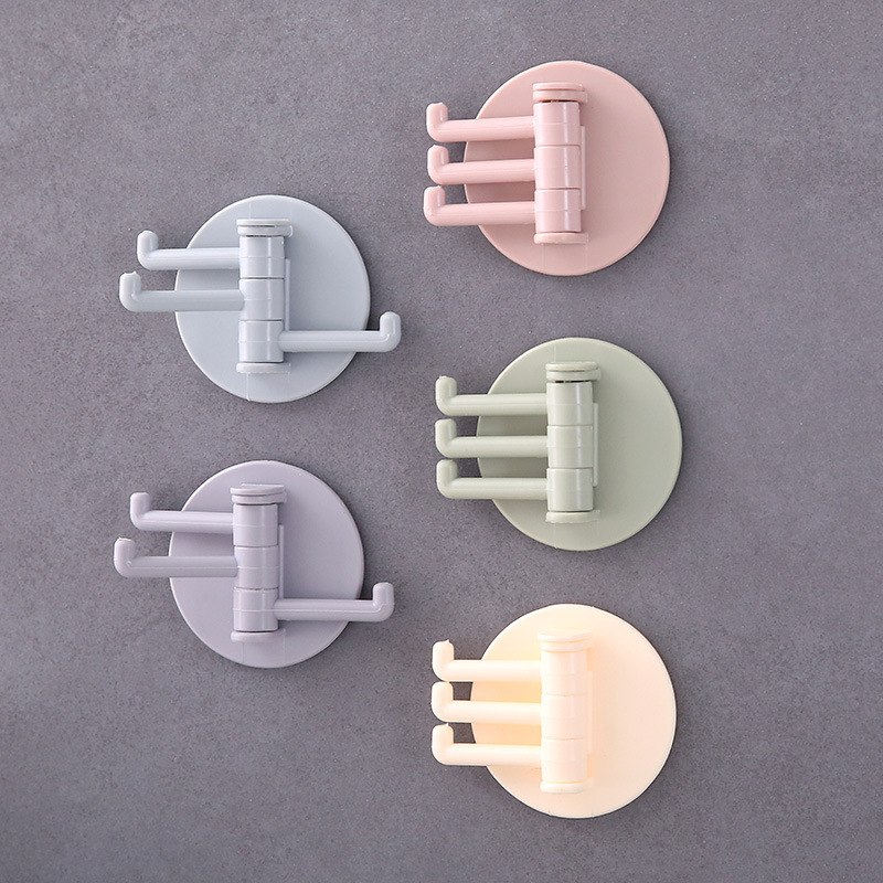 Móc Dán Tường 3 Móc 5.8Cm Móc Dán Tường 3 Móc 5.8Cm