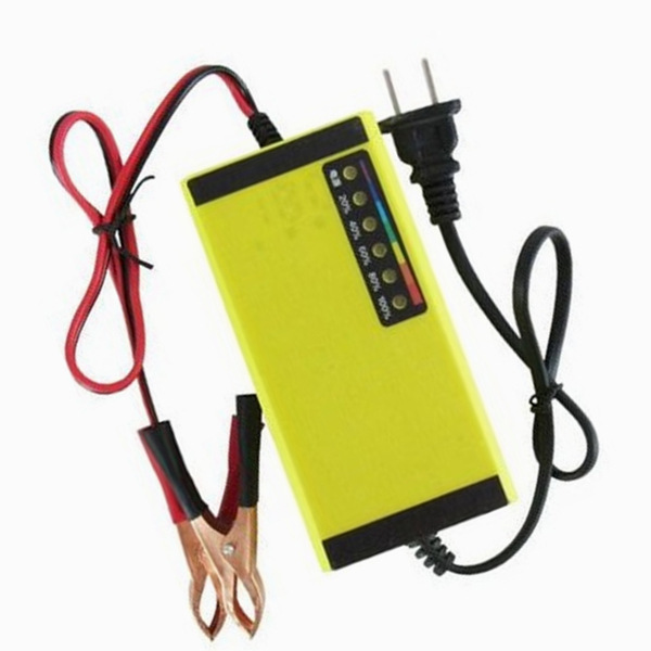 Bộ Sạc Ắc Quy Xe Máy 12V20Ah Có Đèn Báo Tiện Lợi