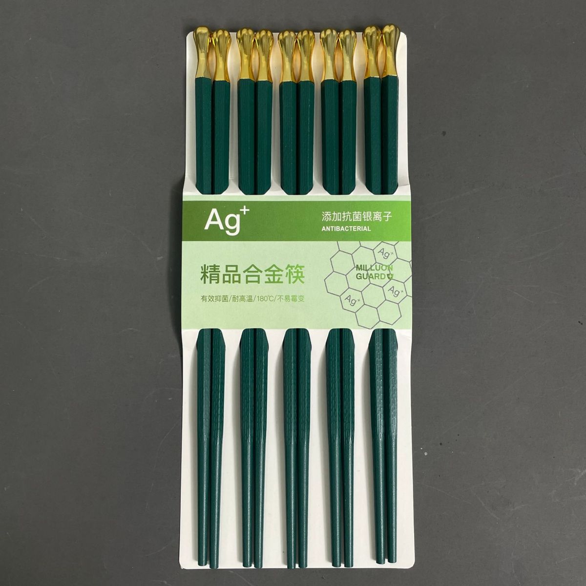 Bộ 5 Đôi Đũa Hợp Kim Chống Trượt Cao Cấp Tiện Lợi Bộ 5 Đôi Đũa Hợp Kim Chống Trượt Cao Cấp Tiện Lợi