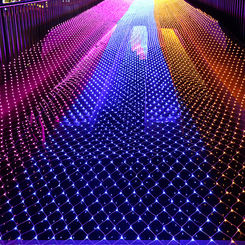 Đèn Led Lưới Mắt Cáo Chống Nước Trang Trí Trong Nhà Và Ngoài Trời Đèn Led Lưới Mắt Cáo Chống Nước Trang Trí Trong Nhà Và Ngoài Trời
