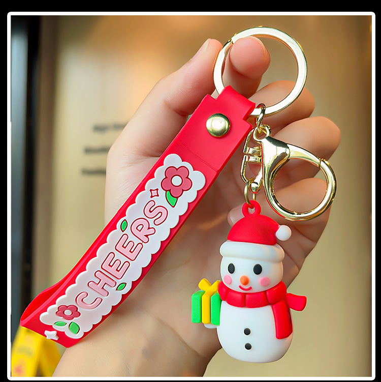 Móc Khoá Noel Nhiều Họa Tiết Màu Sắc Dễ Thương
