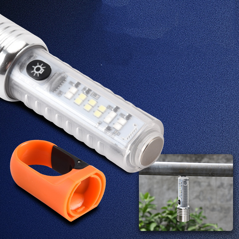 Đèn Pin Cầm Tay Đa Năng Sạc Usb Tiện Lợi