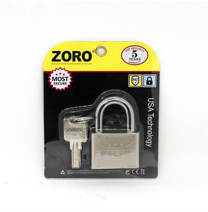 Khoá Zoro 5 Phân Chìa Muỗng