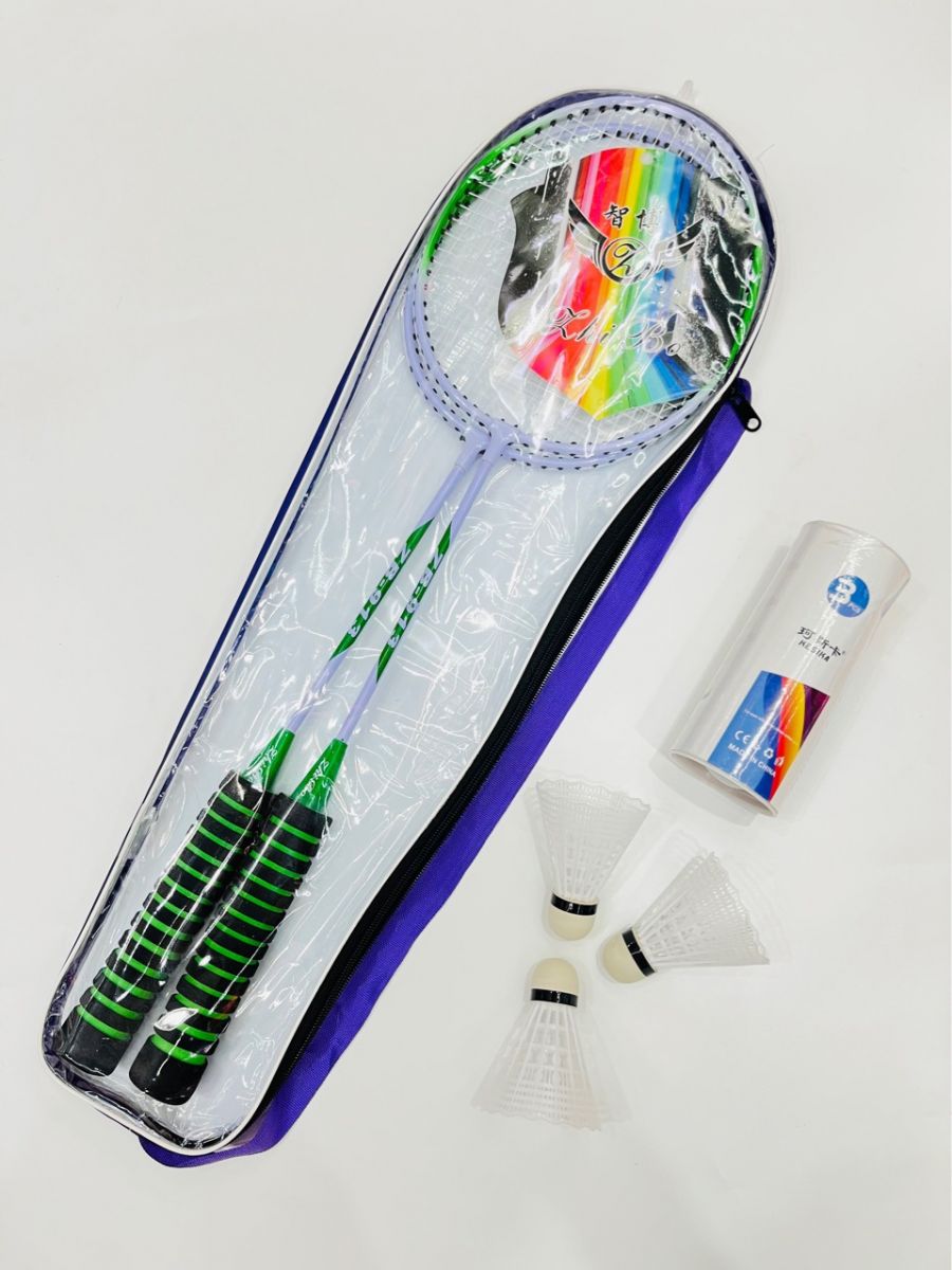 Bộ Vợt Cầu Lông Zhiba Cao Cấp Kèm 3 Quả Cầu Bộ Vợt Cầu Lông Zhiba Cao Cấp Kèm 3 Quả Cầu