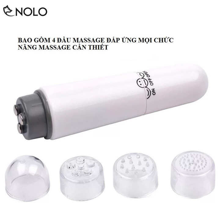 Bút Massage Mắt, Mặt Và Cơ Thể 4 Đầu Đa Năng