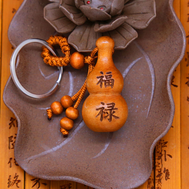 Móc Khoá Hồ Lô Phong Thủy Mang Lại May Mắn, Tốt Lành