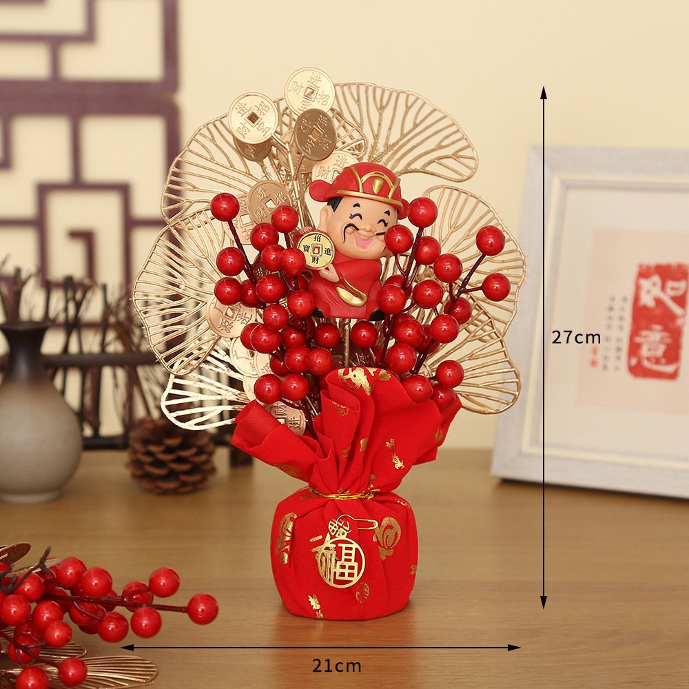 Nhánh Cây Tiền Vàng Decor Trang Trí Tết Cực Sang Trọng Nhánh Cây Tiền Vàng Decor Trang Trí Tết Cực Sang Trọng