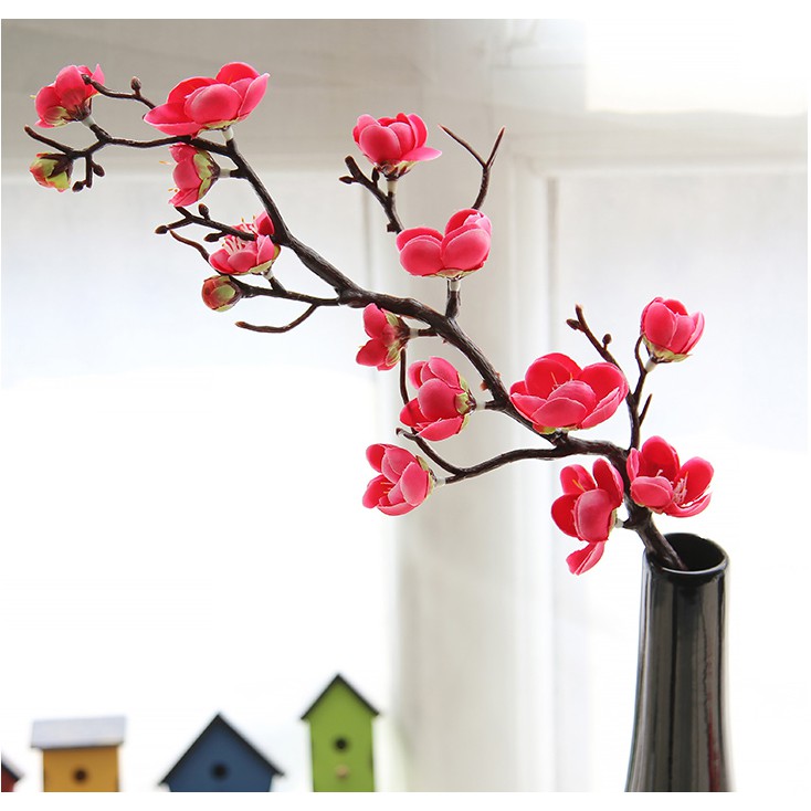 Nhánh Hoa Đào Trang Trí Nhà Cửa, Trang Trí Tết Cực Đẹp Nhánh Hoa Đào Trang Trí Nhà Cửa, Trang Trí Tết Cực Đẹp