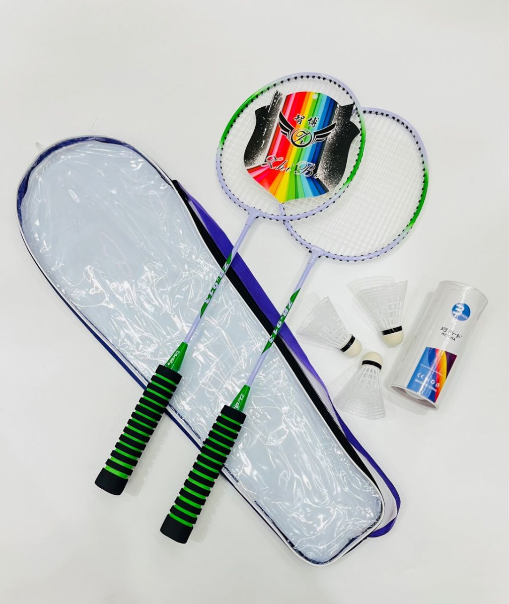 Bộ Vợt Cầu Lông Zhiba Cao Cấp Kèm 3 Quả Cầu Bộ Vợt Cầu Lông Zhiba Cao Cấp Kèm 3 Quả Cầu