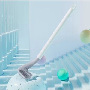 Cọ Rửa Toilet Silicon  Thông Minh Chữ L Cọ Rửa Mọi Ngóc Ngách Siêu Tiện Lợi