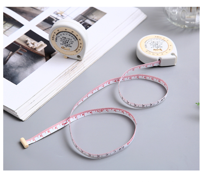 Cuộn Thước Dây Bằng Nhựa Đo Chỉ Số Cơ Thể Bmi