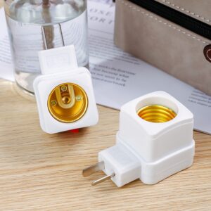 Đui Đèn Vuông E27 Có Công Tắc Chịu Nhiệt Tốt Tiện Dụng