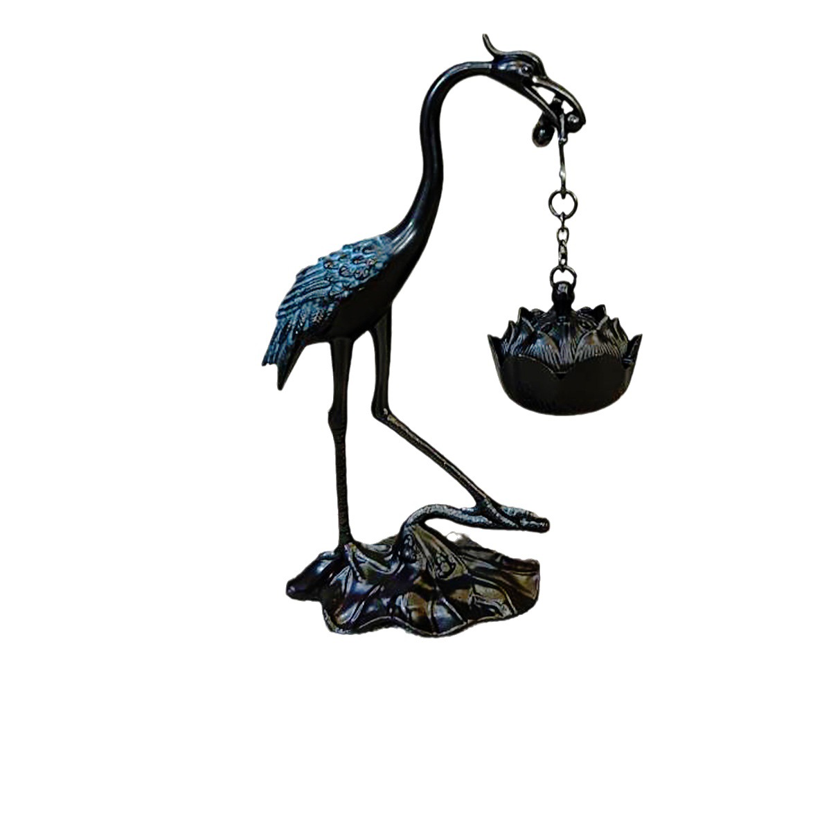 Dụng Cụ Đựng, Đốt Trầm Hương Hình Hồng Hạc Dụng Cụ Đựng, Đốt Trầm Hương Hình Hồng Hạc