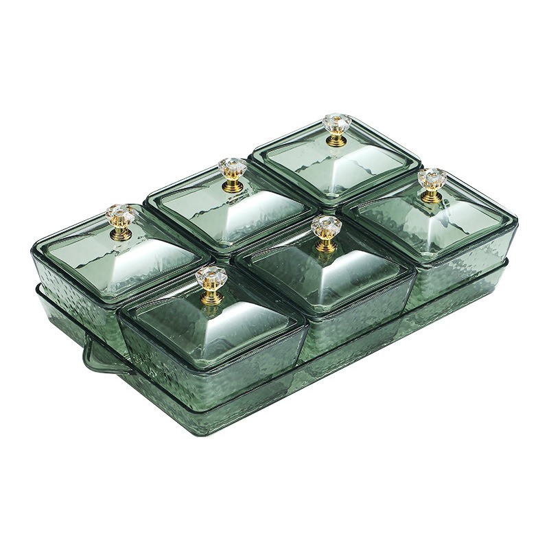 Khay Đựng Mứt Tết 6 Ngăn Chất Liệu Cao Cấp Khay Đựng Mứt Tết 6 Ngăn Chất Liệu Cao Cấp