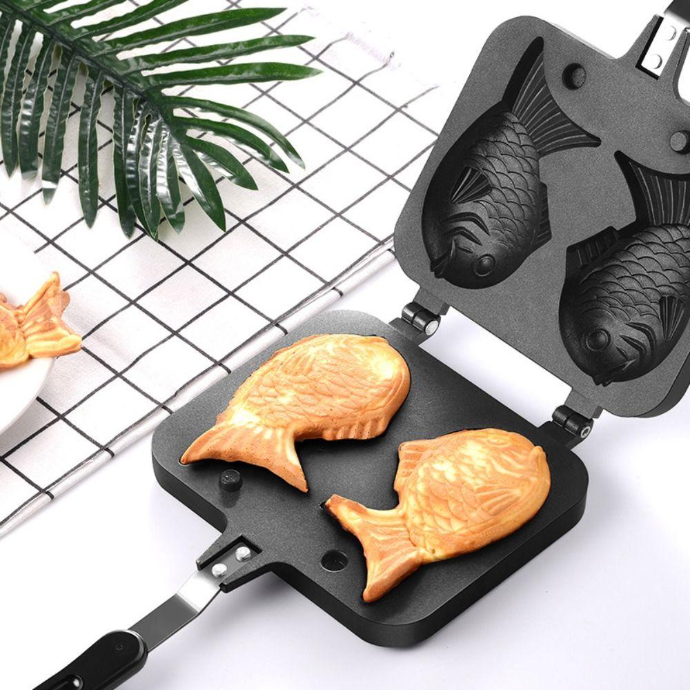 Khuôn Làm Bánh Cá Nướng Taiyaki Nhật Bản Chống Dính Cao Cấp Size Lớn Khuôn Làm Bánh Cá Nướng Taiyaki Nhật Bản Chống Dính Cao Cấp Size Lớn