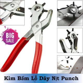 Kìm Bấm Lỗ Dây Nịt Cao Cấp Tiện Lợi
