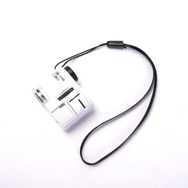 Kính Hiển Vi Mini Bỏ Túi Có Đèn Led Phóng Đại 60X MicroScope