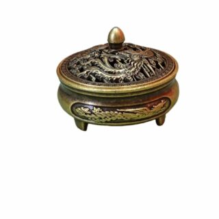 Lư Hương Đốt Trầm, Xông Trầm Hương Bằng Đồng 4x3cm