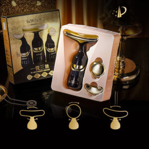 Máy Massage GuShiYuTa Hỗ Trợ Nâng Cơ Mặt, Truyền Tinh Chất 3 Đầu Tiện Lợi