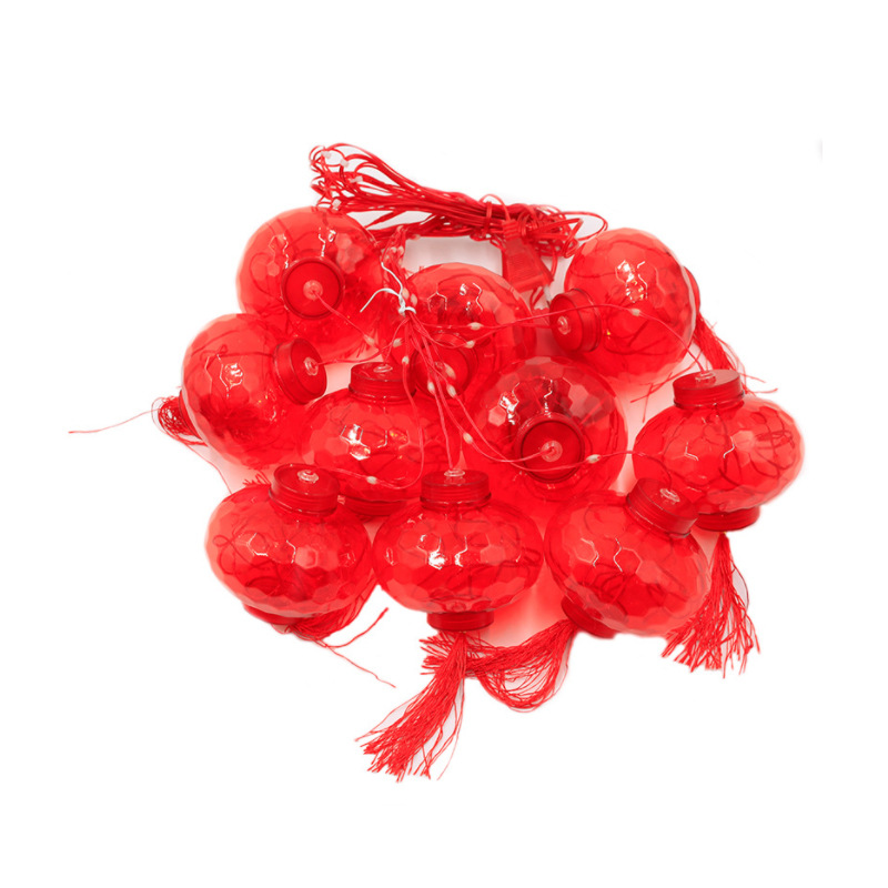 Hình Đèn Lồng Đỏ Trang Trí Tết Năm Mới Dài 3M