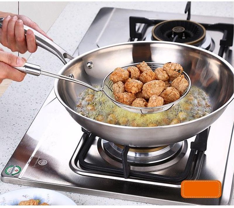 Vợt Chiên Vớt Ráo Dầu 16cm