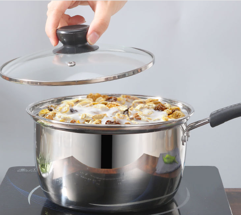 Bộ 3 Nồi Inox Có Có Nắp Đậy Và Tay Cầm Tiện Dụng Bộ 3 Nồi Inox Có Có Nắp Đậy Và Tay Cầm Tiện Dụng