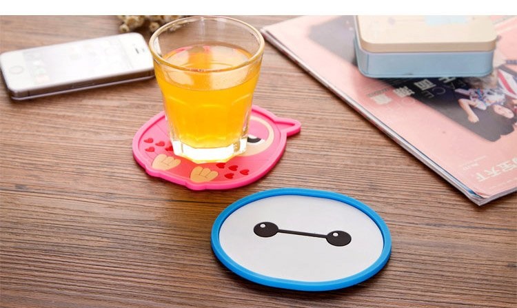 Miếng Lót Ly Hình Thú Dễ Thương Miếng Lót Ly Hình Thú Dễ Thương