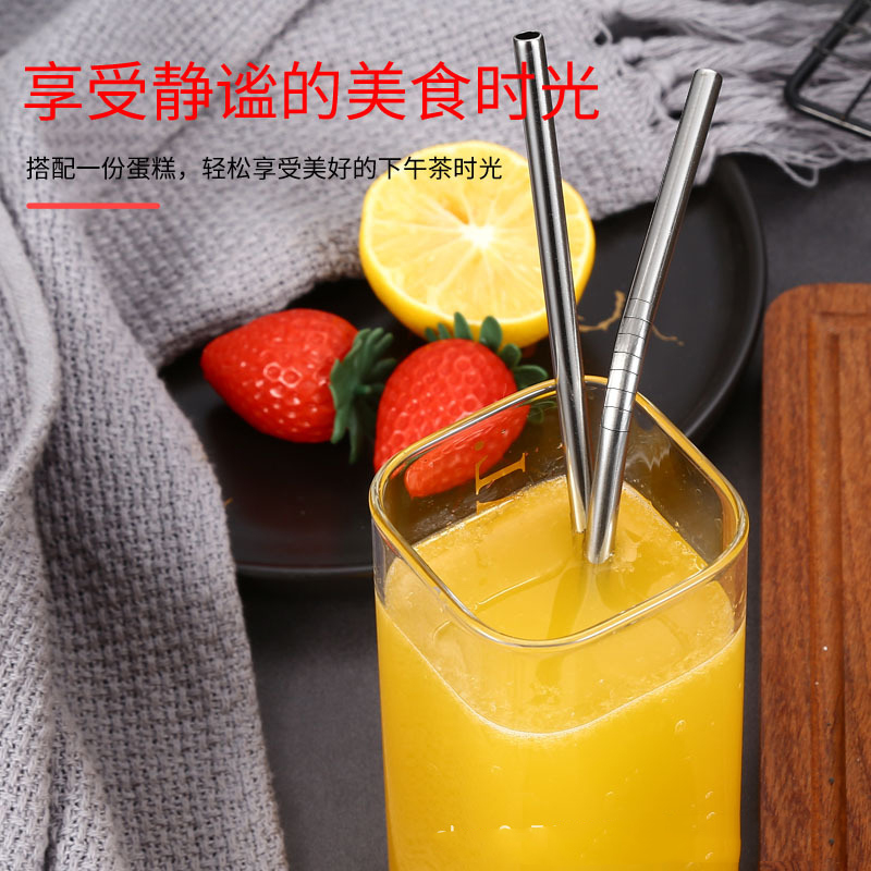 Ống Hút Uống Nước Bằng Thép Không Gỉ Bảo Vệ Môi Trường
