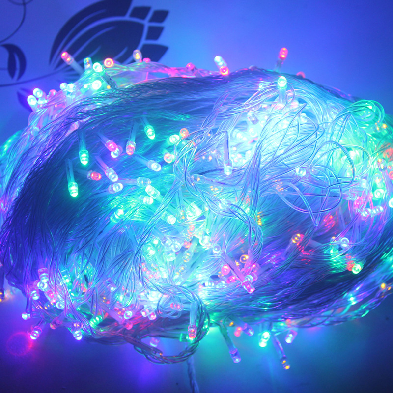 Dây Đèn Led Chớp Nhiều Màu 100M Chống Nước Dây Đèn Led Chớp Nhiều Màu 100M Chống Nước