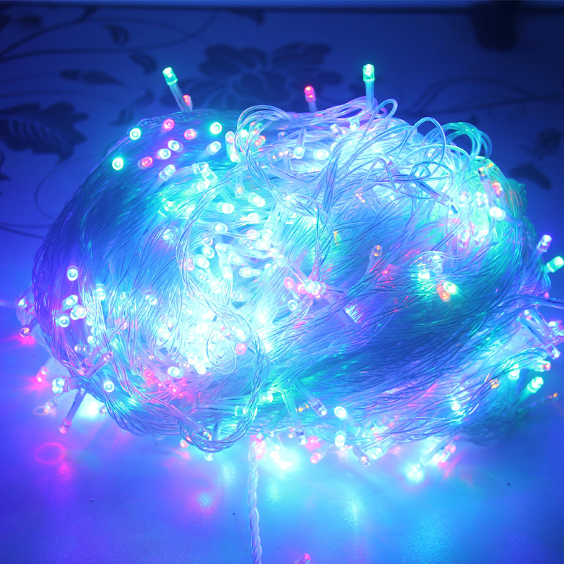 Dây Đèn Led Chớp Nhiều Màu 100M Chống Nước Dây Đèn Led Chớp Nhiều Màu 100M Chống Nước