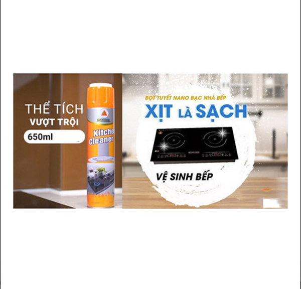 Bình Xịt Tẩy Rửa Nhà Bếp Đa Năng Camel Chai Lớn 650Ml